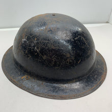 Lade das Bild in den Galerie-Viewer, Original British Army WW2 MK1* Brodie Combat Helmet with Liner
