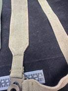 Original WW2 Dated British Army 37 Pattern L Strap Set - The Militaria Shop