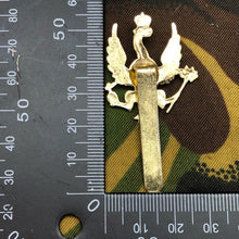 Load image into Gallery viewer, Genuine British Army Staybrite Cap Badge - 14th/20th King&#39;s Hussars - The Militaria Shop
