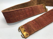 Load image into Gallery viewer, Original WW2 British Army 37 Pattern Webbing Belt - Size Normal 36&quot; Waist
