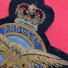 Load image into Gallery viewer, British RAF Royal Air Force Bullion Embroidered Blazer Badge
