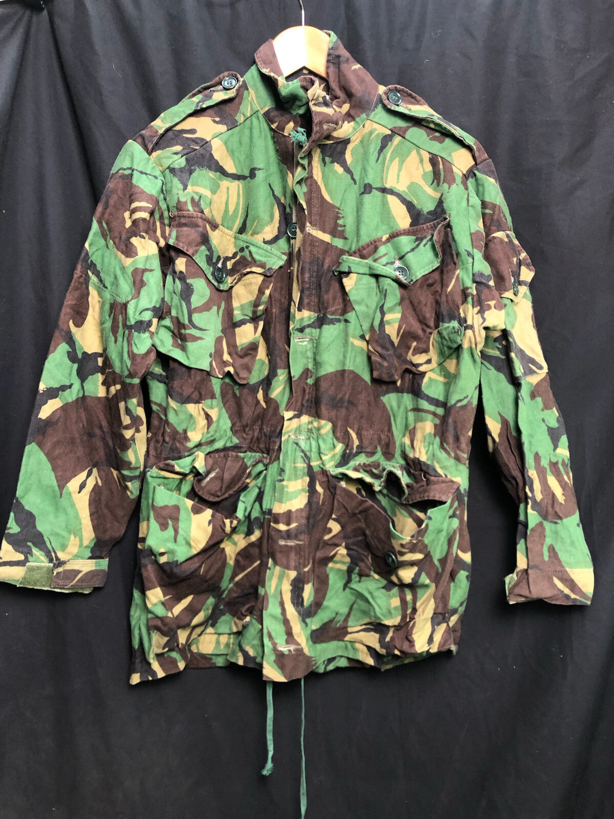 Vintage British Army Surplus Camouflaged Combat DPM Jacket - Size 170/96 - The Militaria Shop