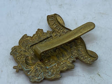 Load image into Gallery viewer, Original British Army WW1 1st Battalion Blackpool Volunteers Cap Badge
