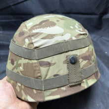 Load image into Gallery viewer, Original British Army Mk7 Combat Helmet with MTP Cover - Size Small/Medium
