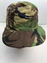 Charger l&#39;image dans la galerie, Original British Army 1968 68 Pattern Cold Weather Combat Camouflaged Cap
