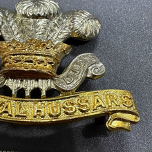 Load image into Gallery viewer, 10th Royal Hussars - British Army Cap Badge
