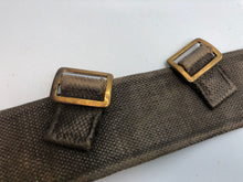 Load image into Gallery viewer, Original WW2 British Army 37 Pattern Webbing Belt - Size Normal 36&quot; Waist
