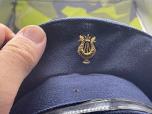 Load image into Gallery viewer, Vintage Army Musician&#39;s Peaked Cap with Badge &amp; Buttons - Size 51cm - The Militaria Shop
