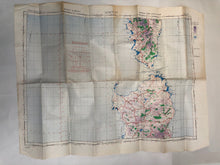 Load image into Gallery viewer, Original WW2 British Army / RAF Map - Corsica &amp; Sardinia - Ajaccio
