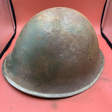 Load image into Gallery viewer, Original British / Canadian Army WW2 Soldiers Military Combat Mk3 Turtle Helmet
