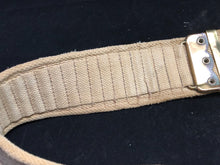 Load image into Gallery viewer, Original WW2 British Army 37 Pattern Economy Pattern Combat Belt - 36&quot; Waist
