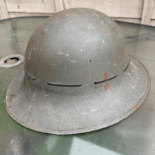 Load image into Gallery viewer, Original WW2 British Home Front Civillian Zuckerman Helmet &amp; Liner - 1941 Dated
