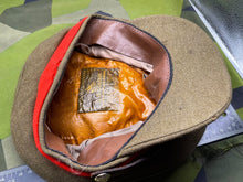 Load image into Gallery viewer, Original British Army Staff Officer&#39;s Badged Cap - Size 6 7/8ths - The Militaria Shop
