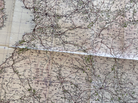 Original WW2 British Army GSGS OS Map of Scotland - South West - The Militaria Shop