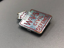 Load image into Gallery viewer, Original WW2 WVS Women&#39;s Volunteer Service Civil Defence Lapel Badge
