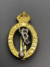 Load image into Gallery viewer, Original WW2 British Army Royal Corps of Signals Cap Badge
