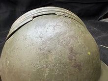 Load image into Gallery viewer, Original WW2 French Army M1926 Adrian Helmet Complete - Rare Large Size
