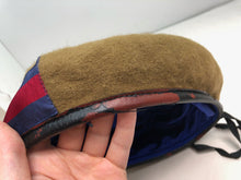 Load image into Gallery viewer, Genuine British Army Guards Regiment Khaki Regimental Beret Hat - Size 59cm
