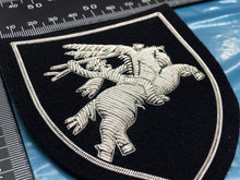 Load image into Gallery viewer, British Army Bullion Embroidered Blazer Badge - Airborne Regiment - Pegasus
