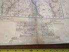 Original WW2 British Army GSGS OS Map of Great Britain - Brecon & Llandovery - The Militaria Shop