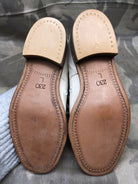 Genuine British Army Women's White Summer Shoes - WW2 Pattern - Size UK 4.5 L - The Militaria Shop