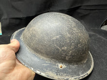 Load image into Gallery viewer, Original WW2 British Civil Defence Home Front Mk2 Brodie Helmet
