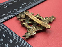 Load image into Gallery viewer, Original WW2 British Army North Stafford Regiment Cap Badge
