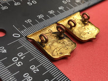 Load image into Gallery viewer, Original WW2 British Army Essex Regiment Collar Badges Pair
