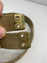 Charger l&#39;image dans la galerie, Original WW2 British Army 37 Pattern Shoulder Strap - M.W&amp;S 1943 Dated
