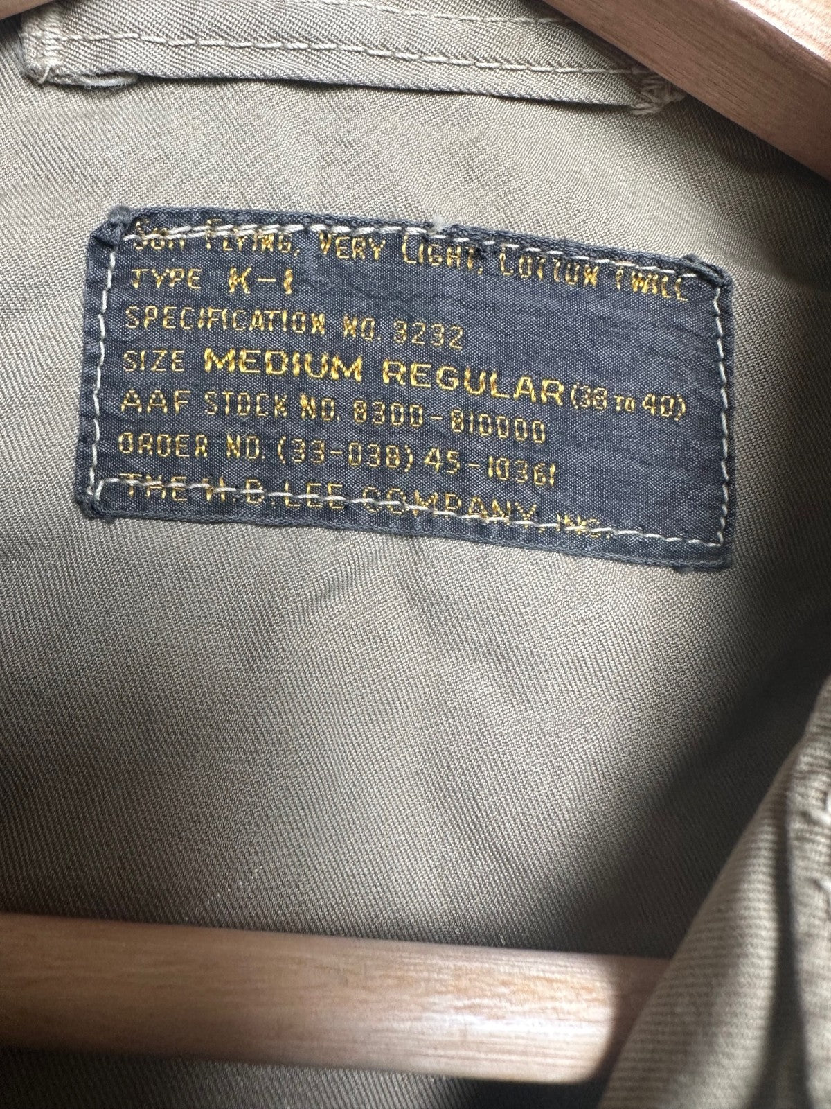 Original WW2 USAF Air Force Type K-1 Flight Suit Flying- Size 38-40" Chest - The Militaria Shop