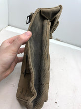 Load image into Gallery viewer, Original WW2 British Army 37 Pattern Bren Pouch - Used Condition
