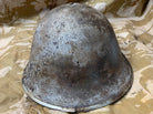 WW2 Mk3 High Rivet Turtle - British / Canadian Army Helmet - Nice Original - The Militaria Shop