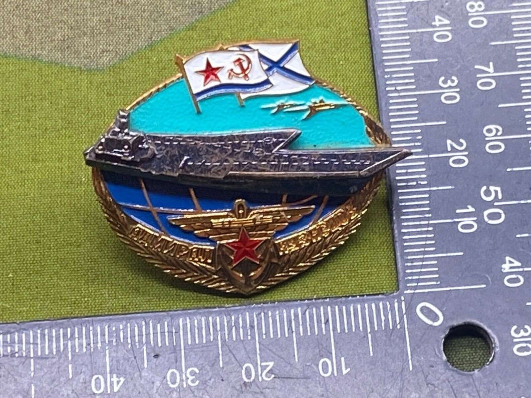 1980's/90's Era Soviet Naval Mariner's Award / Badge in Excellent Condition