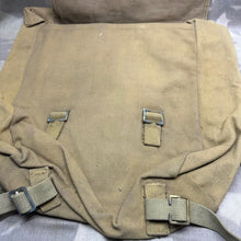 Load image into Gallery viewer, Original British Army / RAF 37 Pattern Webbing Large Pack &amp; Straps
