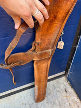 Load image into Gallery viewer, WW1 British Army Cavalry Lee Enfield Rifle Carrying Boot - Great Used Condition
