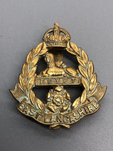 Load image into Gallery viewer, Original WW2 British Army East Lancashire Regiment Cap Badge
