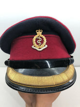 Load image into Gallery viewer, Original British Army Royal Army Medical Corps RAMC Officers Cap - Moss Bros
