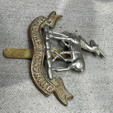 Load image into Gallery viewer, Original WW2 British Army Cap Badge - Royal Warwickshire Regiment
