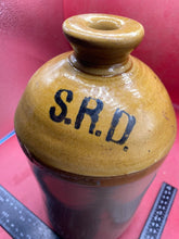 Load image into Gallery viewer, Original Rare WW1 Half-Size British Army Rum Jar - SRD &amp; Maker Marked
