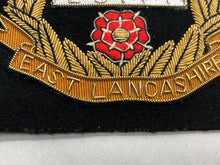 Load image into Gallery viewer, British Army Bullion Embroidered Blazer Badge - East Lancashire
