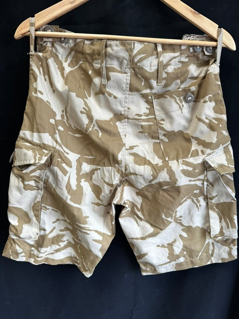 Genuine British Army Desert DPM Camouflaged Shorts - Size 27/76/92 - The Militaria Shop