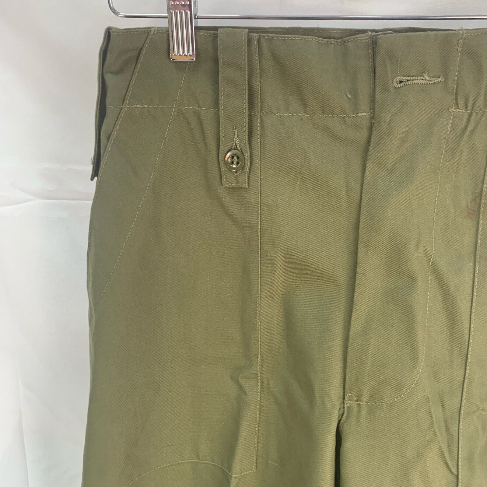 British Army Men's OD Green Lightweight Combat Trousers - Size 79/76/104 - The Militaria Shop