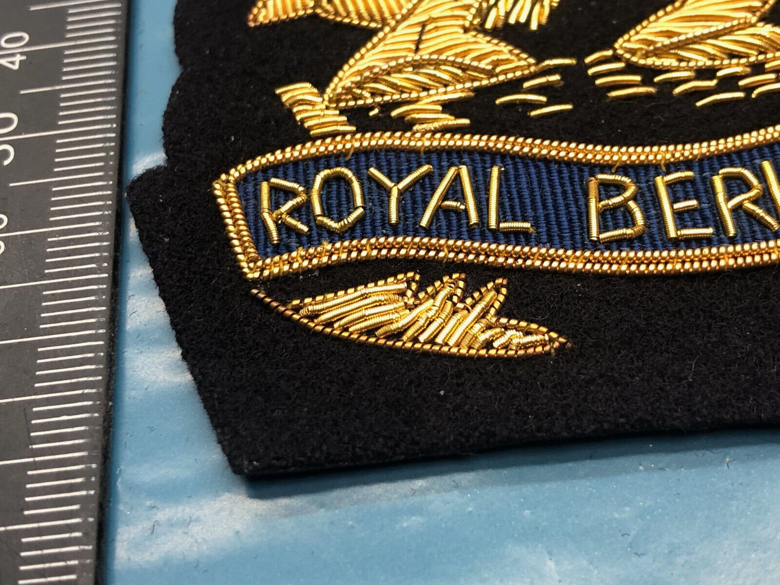 British Army Bullion Embroidered Blazer Badge - Royal Berkshire - The Militaria Shop