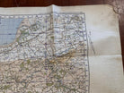Original WW2 British Army GSGS Map of Scotland - Edinburgh - The Militaria Shop