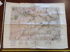 Original WW2 British Army GSGS Map of Scotland - Peebles & Galashiels - The Militaria Shop