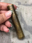 Original WW1 British Army SMLE Enfield Brass Oil Bottle - P-H Maker Marked - The Militaria Shop