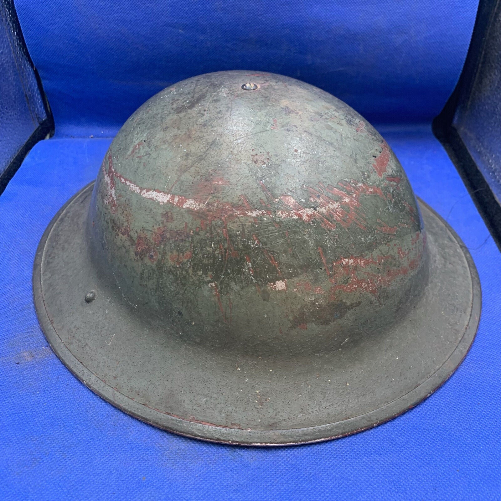 Original WW2 British Army Combat Brodie Helmet & Liner Ideal For WW2 ...