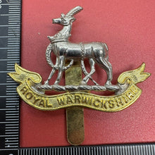 Load image into Gallery viewer, British Army Royal Warwickshire Regiment Cap Badge
