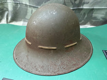 Charger l&#39;image dans la galerie, Original WW2 British Home Front Civillian Zuckerman Helmet 1941 Dated &amp; Liner
