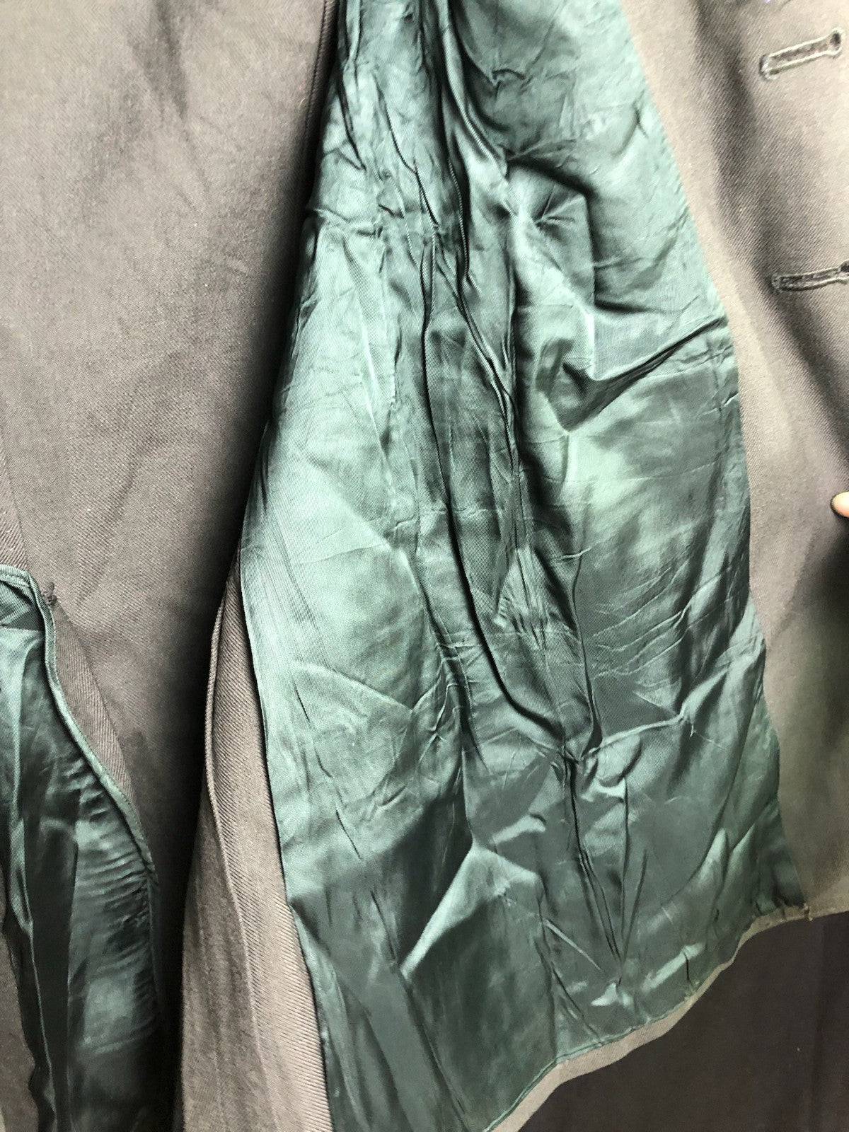 Original US Green 44 Uniform Jacket - Size 38" Chest - Long - The Militaria Shop
